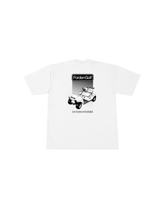 White Golf Cart Short Sleeve