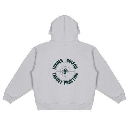 Grey Target Practice Hoodie