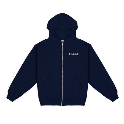 Navy Classic Zip Up