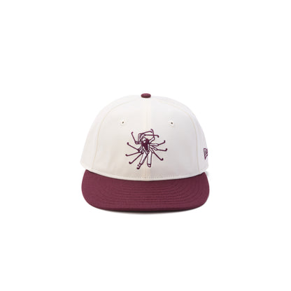 Burgundy Two Tone Forden x New Era Retro Crown Snapback