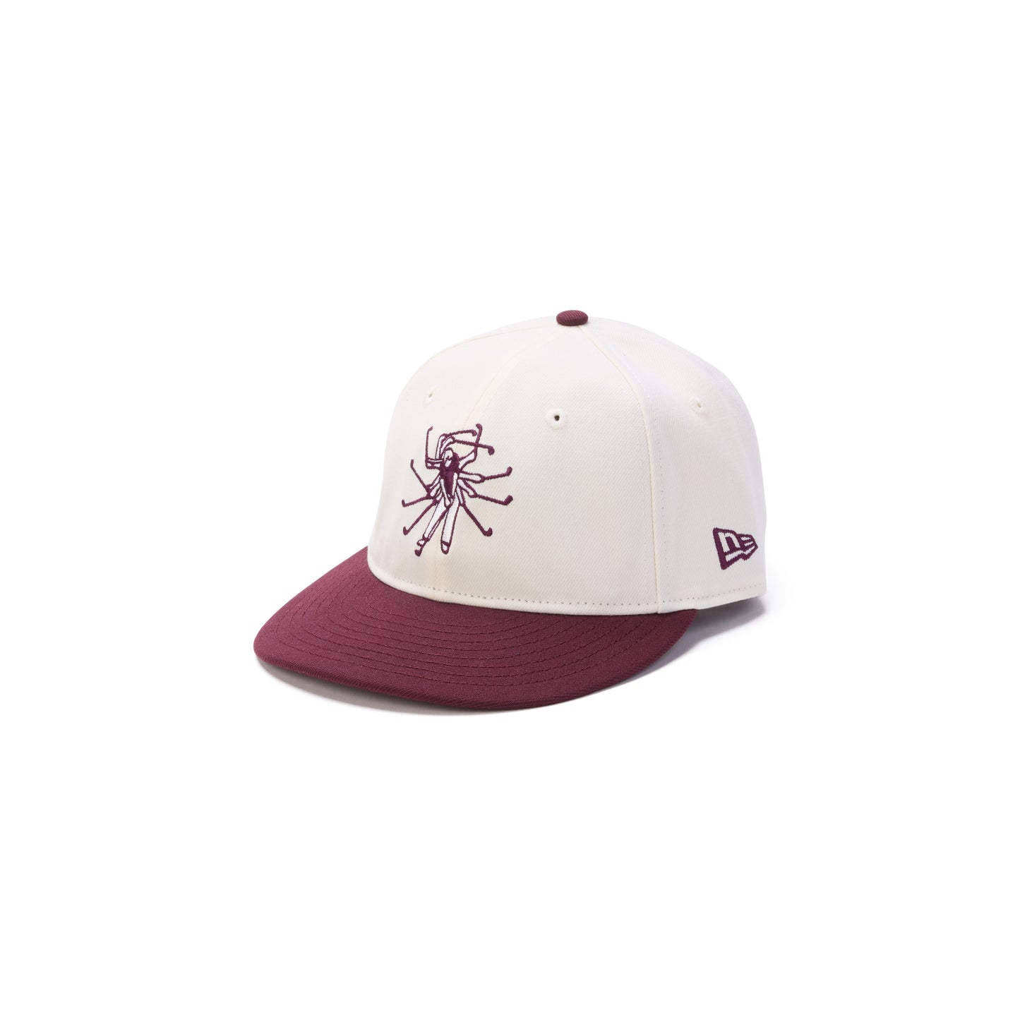 Burgundy Two Tone Forden x New Era Retro Crown Snapback